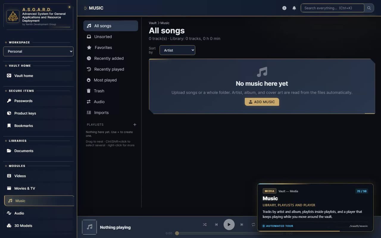 Music library
